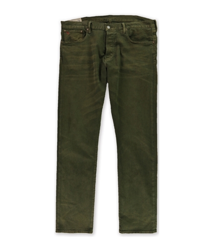 Ralph Lauren Mens Olive Washed Casual Chino Pants olive 38x32