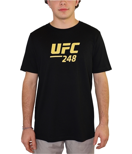 UFC Mens No. 248 Two Title Fights Graphic T-Shirt black M