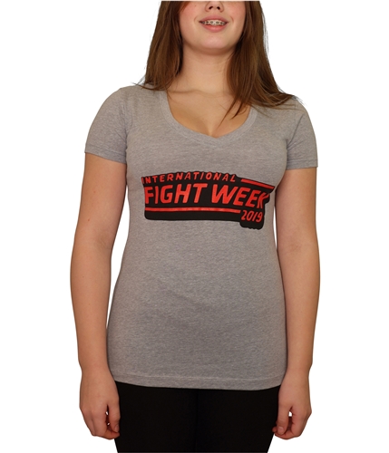 UFC Womens International Fight Week 2019 Graphic T-Shirt gray S