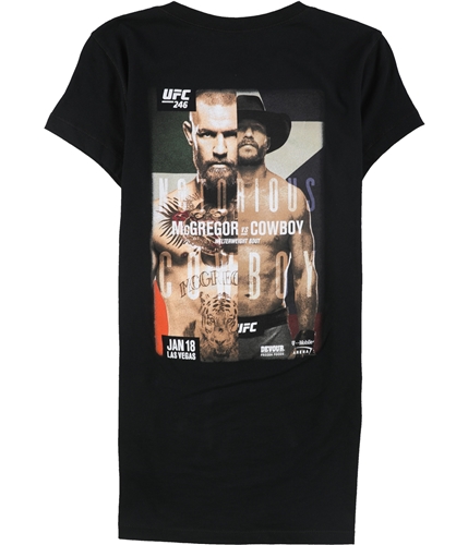 UFC Womens No. 246 McGregor Vs Cowboy Graphic T-Shirt black S