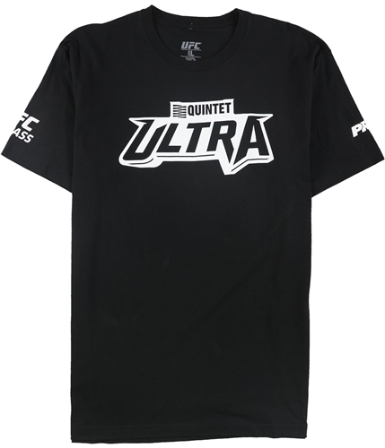 UFC Mens Quintet Ultra Graphic T-Shirt black S