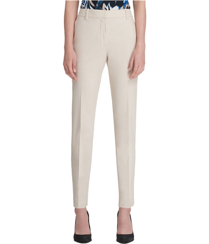 DKNY Womens Essex Casual Trouser Pants beige 0x30
