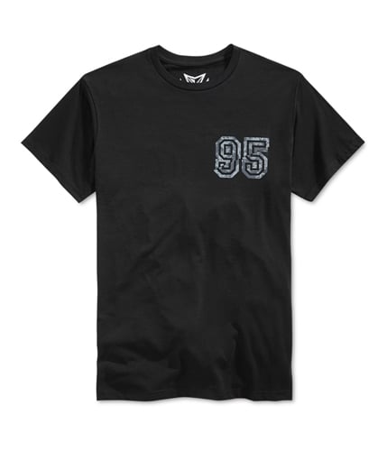 Univibe Mens Victory Graphic T-Shirt blk S
