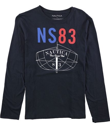 Nautica Mens NS 83 Graphic T-Shirt blue S