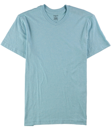 Alfani Mens Undershirt Basic T-Shirt aquahtr S