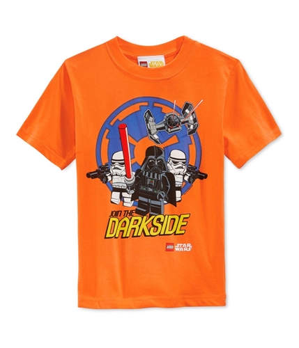 Star Wars Boys Join The Darkside Graphic T-Shirt orange S
