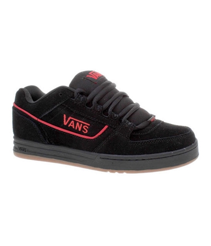 Vans Mens Malone Leather Low Skate Sneakers blackformulaonemedgum 8