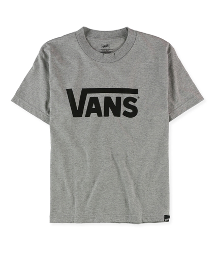 Vans Boys Classic Logo Graphic T-Shirt athleticheathe L