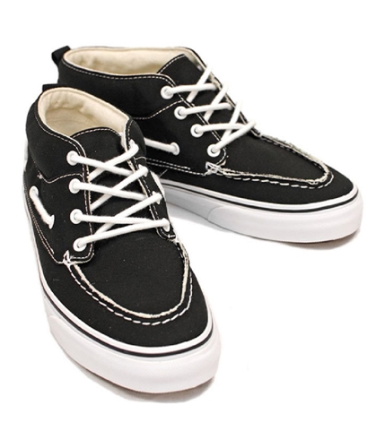 Vans Unisex Chukka Del Barco Mid Canvas Skate Sneakers blacktrwhite M6.5 W8