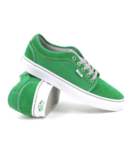 Vans Mens Otw Chukka Low Top Skate Sneakers greenwhite 6.5
