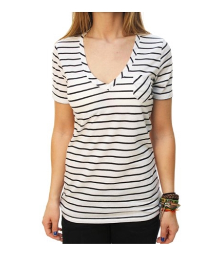 Vans Womens Basic Stripe Graphic T-Shirt 038 S