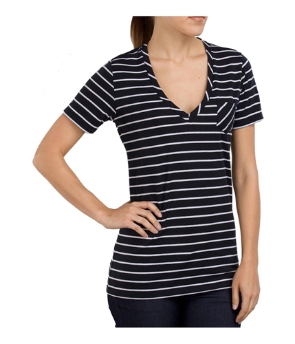 Vans Womens Basic Stripe Graphic T-Shirt 047 XS