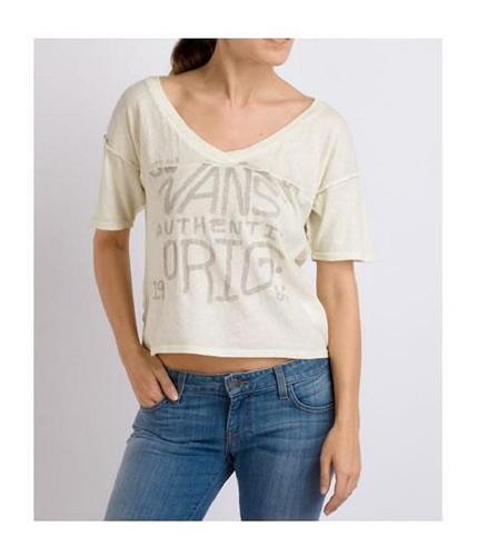 Vans Womens G Original Jersey Ss V-neck Graphic T-Shirt 536 M