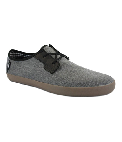 Vans Mens Surf Siders Michoacan Canvas Skate Sneakers black 6.5
