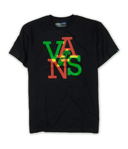 Vans Mens Overlapse Graphic T-Shirt 047 S