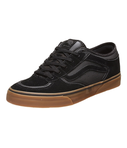 Vans Mens Rowley Pro Sneakers blackpewtergum 6.5