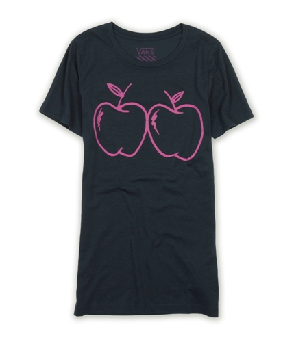 Vans Womens Apples Graphic T-Shirt 019 XS