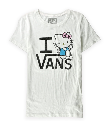 Vans Womens I Hello Kitty Graphic T-Shirt 034 S