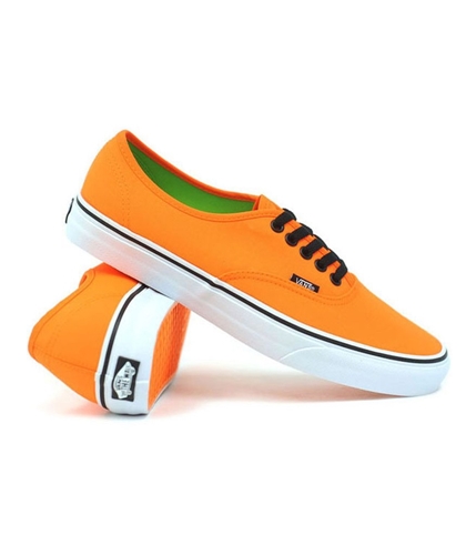 Vans Unisex Authentic Neon Sneakers orangeyellow M3.5 W5