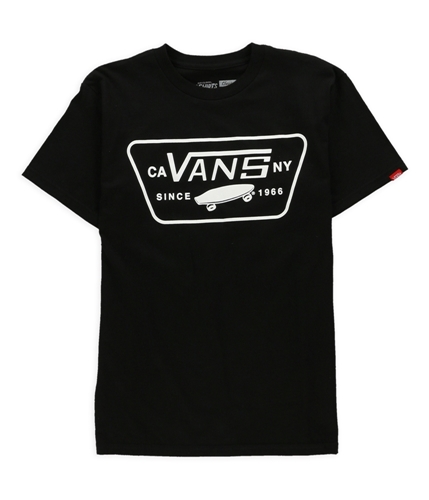 Vans Mens Full Patch Graphic T-Shirt 047 S