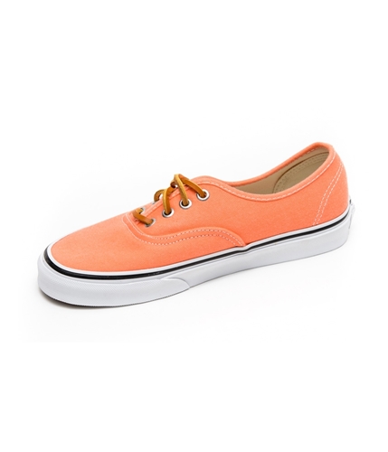 Vans Unisex Authentic Brushed Twill Sneakers freshsalmon M3.5 W5