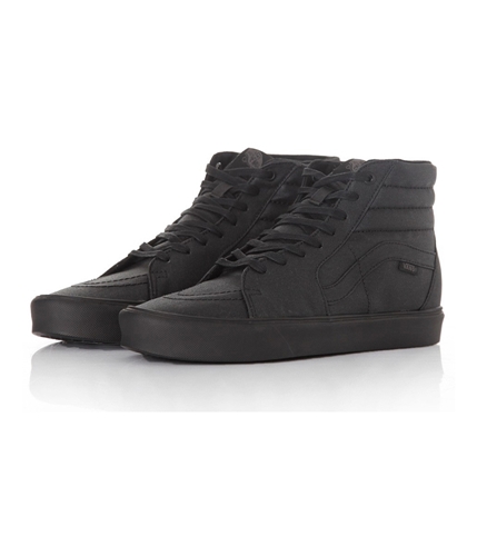 Vans Mens Sk8-Hi Lite Waxed Sneakers black 4.5