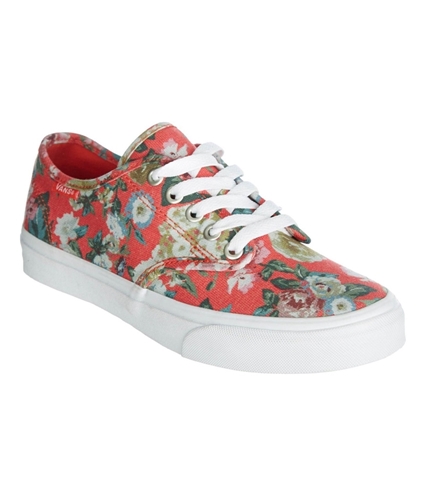 Vans Womens Camden Stripe Tapestry Sneakers cayennewhite 7