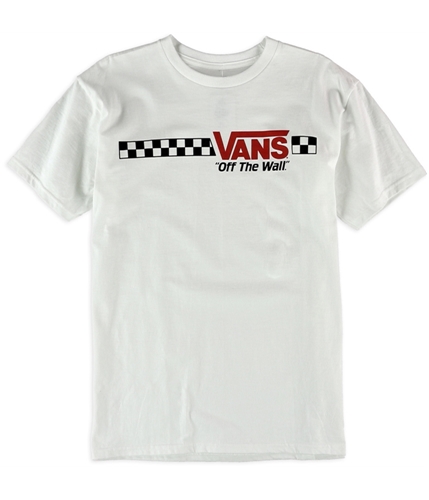 Vans Mens Retro Fit Graphic T-Shirt white M