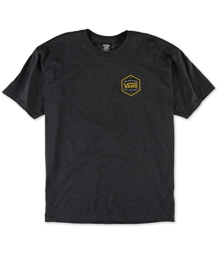 Vans Mens Herrington Graphic T-Shirt blackhthr XL