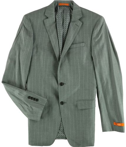 Tallia Mens Slim-Fit Two Button Blazer Jacket grey 38
