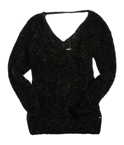 GUESS Womens Los Angeles Ted Knit Sweater jetblackmulti L