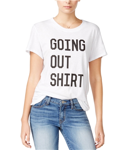Sub Urban Riot Womens Going Out Basic T-Shirt wht S