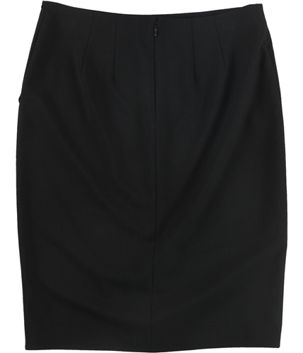 DKNY Womens Knit Midi Pencil Dress black 2
