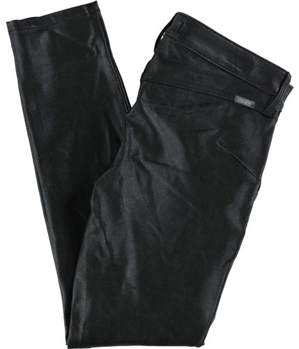 GUESS Womens Coated Skinny Fit Jeans black 28x25