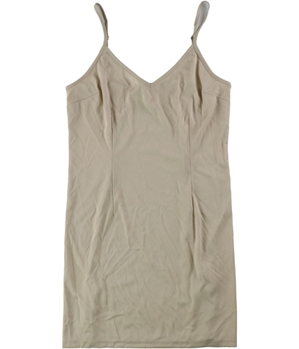 GUESS Womens Solid Slip Dress nude S
