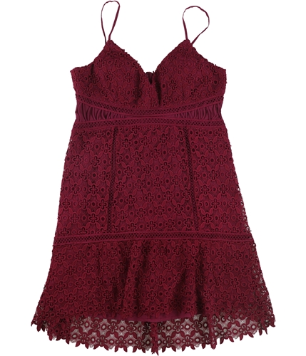 GUESS Womens Forbidden A-line Dress crushedberry XS