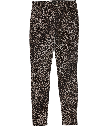 GUESS Womens Leopard Skinny Fit Jeans cocoa 26x29