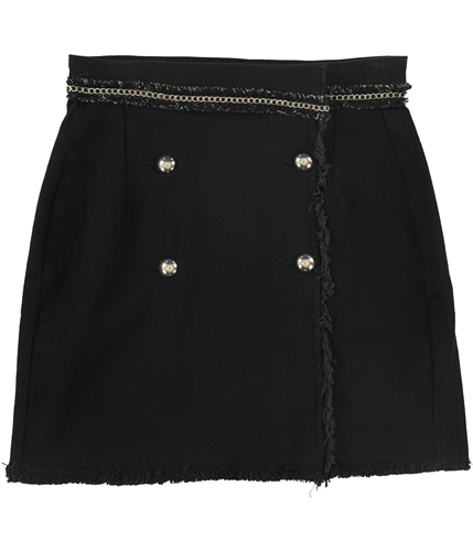 GUESS Womens Wilma Denim Skirt black 26