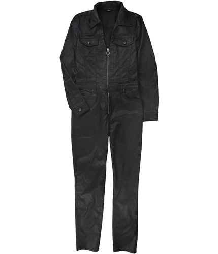 GUESS Womens Zipper Jumpsuit black 26
