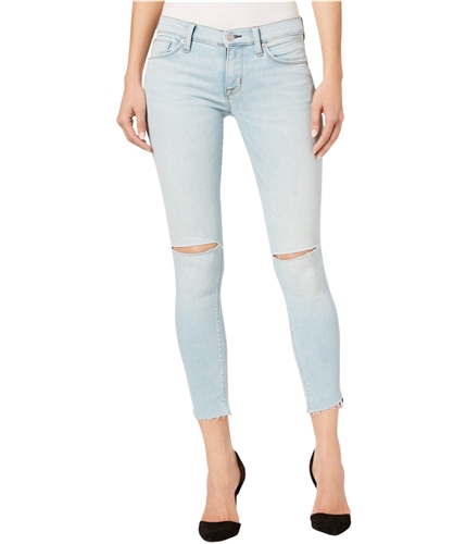 Hudson Womens Krista Ankle Skinny Fit Jeans blue 26x28
