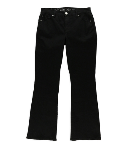 Calvin Klein Womens Power Stretch Curvy Boot Cut Jeans 010black 10x30