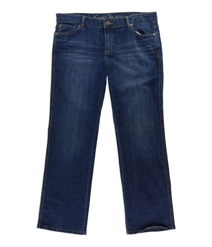 Calvin Klein Womens Lean Slim Boot Cut Jeans workerblue 6x32