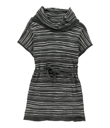 Calvin Klein Womens Knit Sweater Dress charcoalheather XL