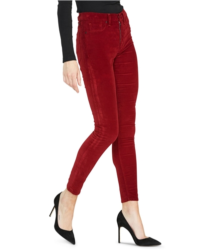 Hudson Womens Barbara Casual Trouser Pants red 26x29