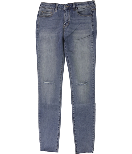 DSTLD Womens Distressed Skinny Fit Jeans blue 29x30