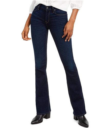Hudson Womens Nico Boot Cut Jeans blue 26x36