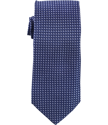 W.R.K Mens Tiny Cube Self-tied Necktie blue One Size