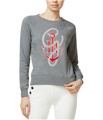 Tommy Hilfiger Womens Anchor Graphic Pullover Sweater capsule XL