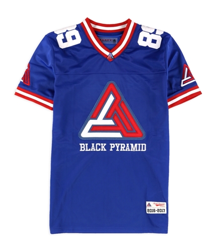 Black Pyramid Mens Football Jersey redwhiteblue M