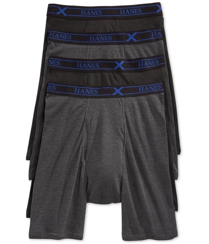 Hanes Mens X-Temp 4pk Underwear Boxer Briefs multicolored S